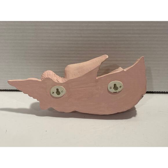 Magestic Hanging Pink Angel, Valentines Day Decor, Catch-all Dish, Religious - Picture 8 of 8